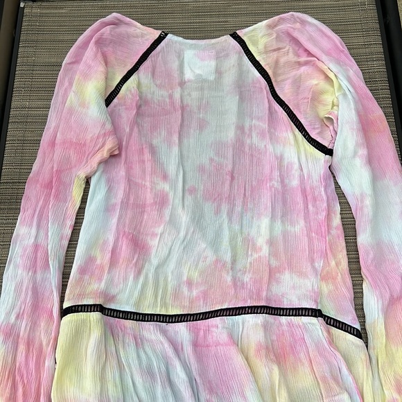 NWOT One Teaspoon Dirty Cash Sorbet Kimono Maxi Duster - Picture 10 of 16